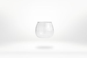 Vaso de vino transparente