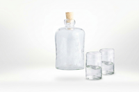 Kit Guelaguetza: Botella intensa transparente + mezcaleros de regalo