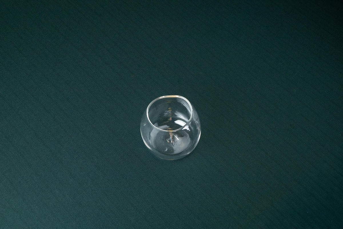 Vaso transparente de vino único (set)