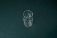 Vaso transparente mediano único (set)