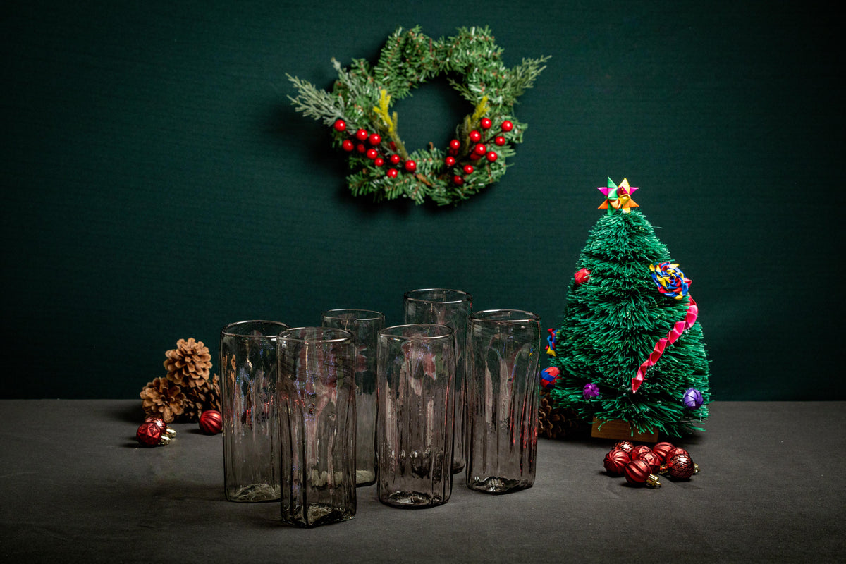 Vaso humo highball único (set)