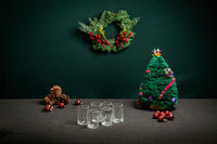 Mezcalero transparente ancho único (set)