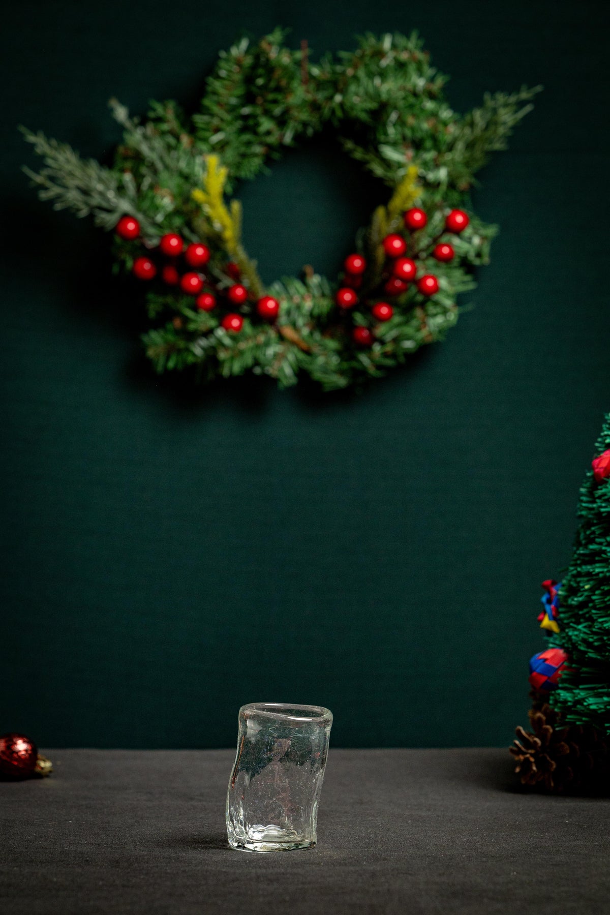 Mezcalero transparente ancho único (set)