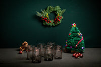 Vaso humo grande único (set)