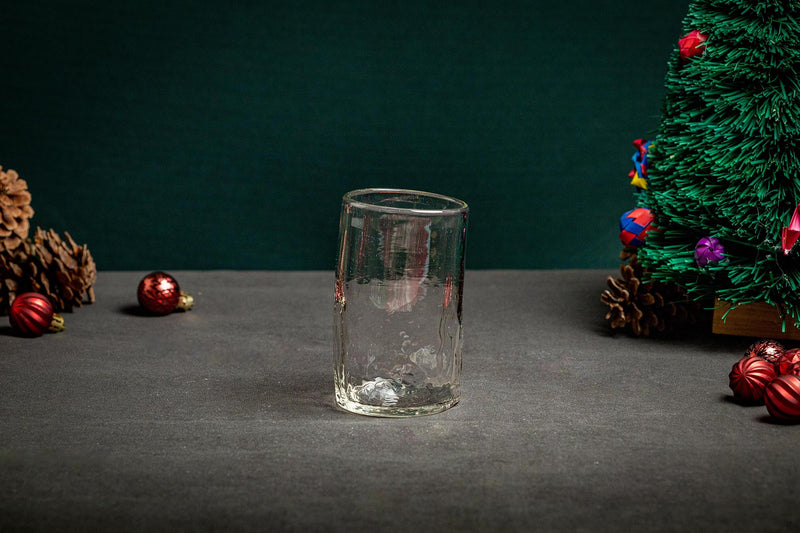 Vaso transparente grande único (set)