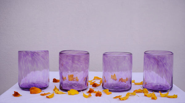 Vaso mediano morado