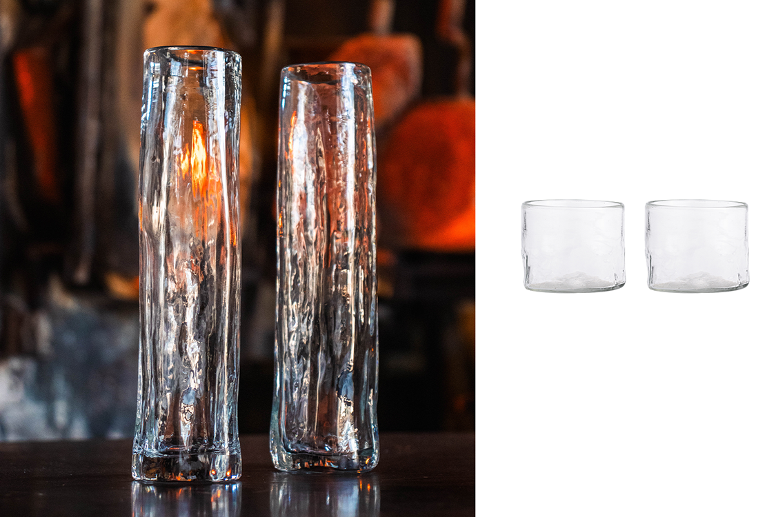 Vasos Flauta+ 2 vasos transparentes