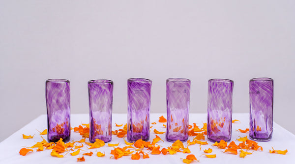 Mezcalero delgado morado